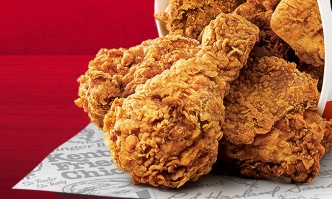 Ayam goreng KFC terkenal lezat. [Instagram]